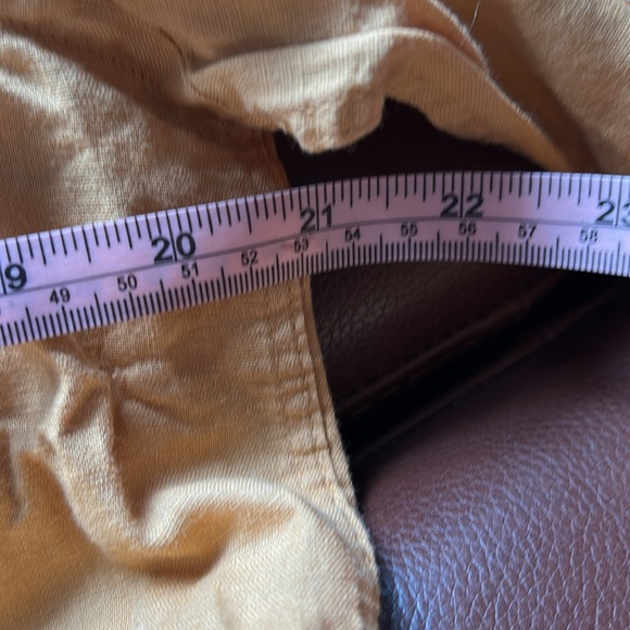 Zara Linen Cotton, Relaxed, Fit, Button Down, Sunny, Color, Shirt, Mock Neck - Picture 10 of 12